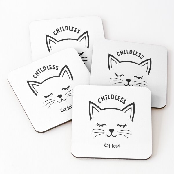 Item preview, Cat Childless Cat Lady For Kamala Election Voting designed and sold by Mosaic-97.