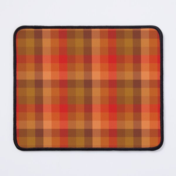 Item preview, Narrow Harvest Orange Plaid designed and sold by Art in My Loft.