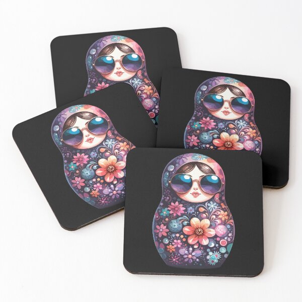 Item preview, Matryoshka cool sunglasses gift designed and sold by Pineapple-Tree.