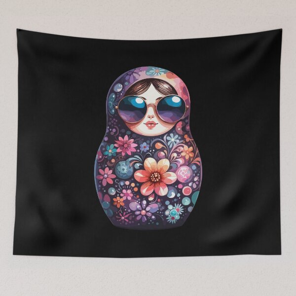 Item preview, Matryoshka cool sunglasses gift designed and sold by Pineapple-Tree.
