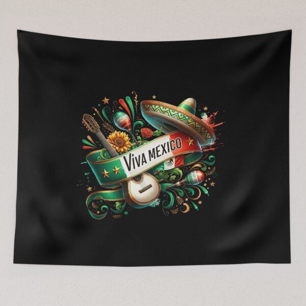 Item preview, Viva México – Festive Mariachi Band Artwork for Mexican Independence Day designed and sold by artedigital99.