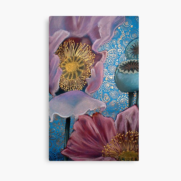 Pink Poppies Canvas Print