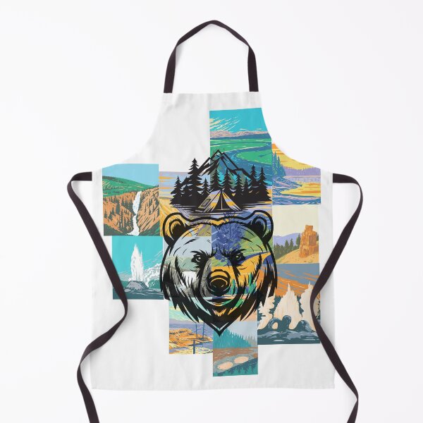 Item preview, camping equipment graphic nature designed and sold by IzaKozera.