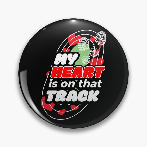 Item preview, Heart is on that Track And Field Mom designed and sold by MooonTees.