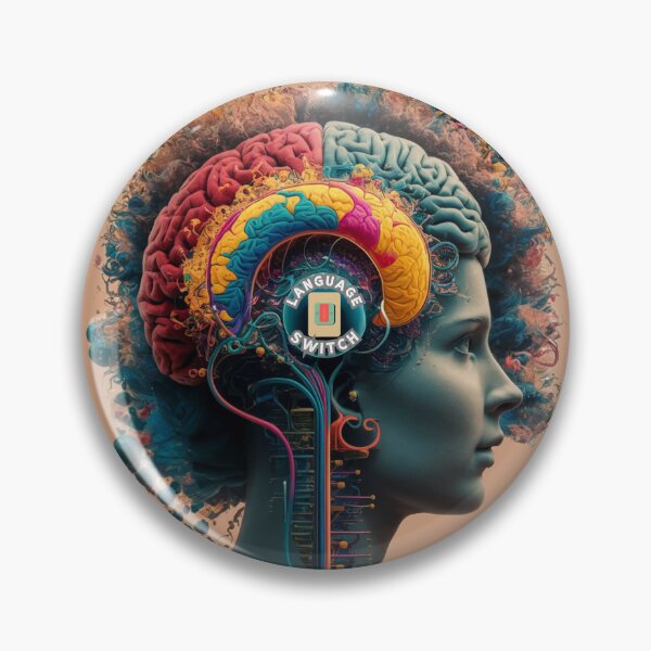 Item preview, Multilingual Learner Brain Language Switch designed and sold by KateLeap.