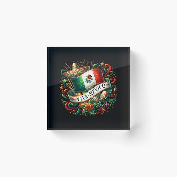 Item preview, Viva México – Vibrant Mexican Independence Day Mariachi Design designed and sold by artedigital99.