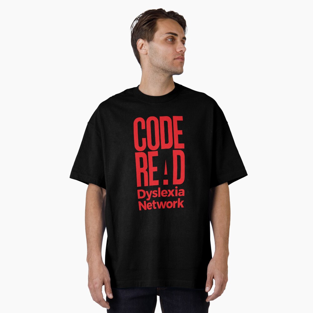 Item preview, Oversized T-Shirt designed and sold by CodeRead.