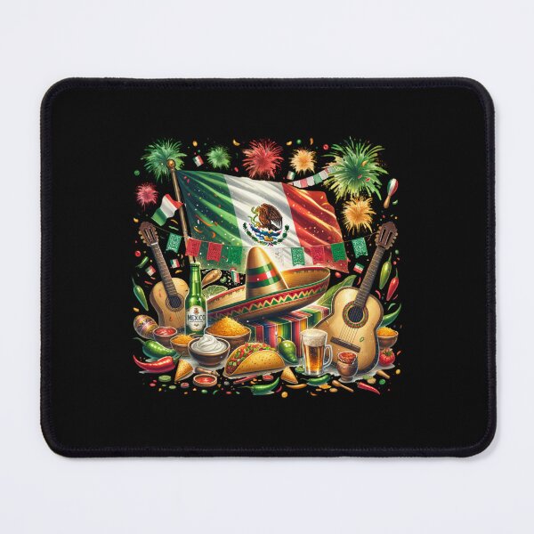 Item preview, Viva México – Festive Mariachi Design for T-Shirts, Stickers, Mugs & More designed and sold by artedigital99.