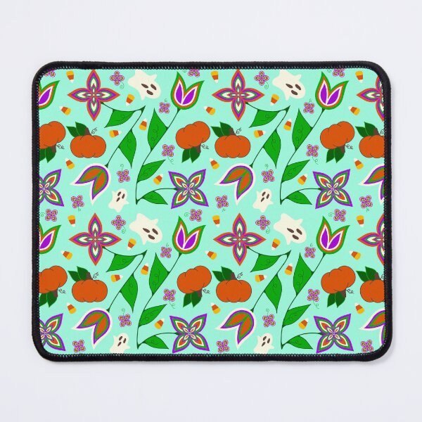 Item preview, Green Halloween Floral designed and sold by Niibidoon.