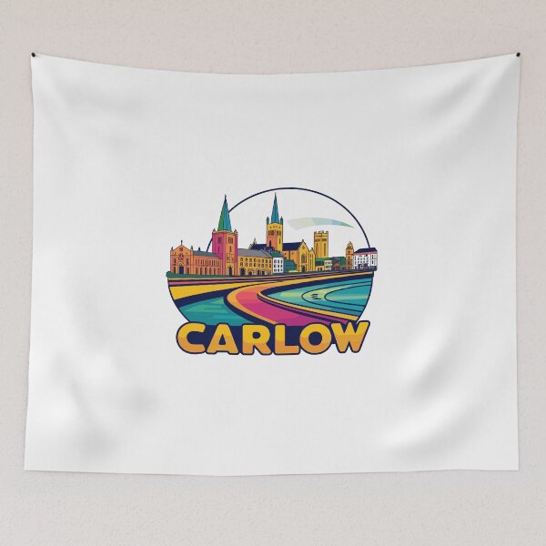 Item preview, Retro Carlow Skyline  designed and sold by MaateoDesign.