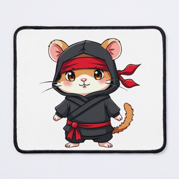 Item preview, Chibi Ninja Hamster on a Mission designed and sold by BlissfulPrintz.