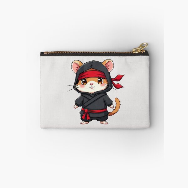 Item preview, Chibi  Ninja Hamster on a Mission designed and sold by BlissfulPrintz.