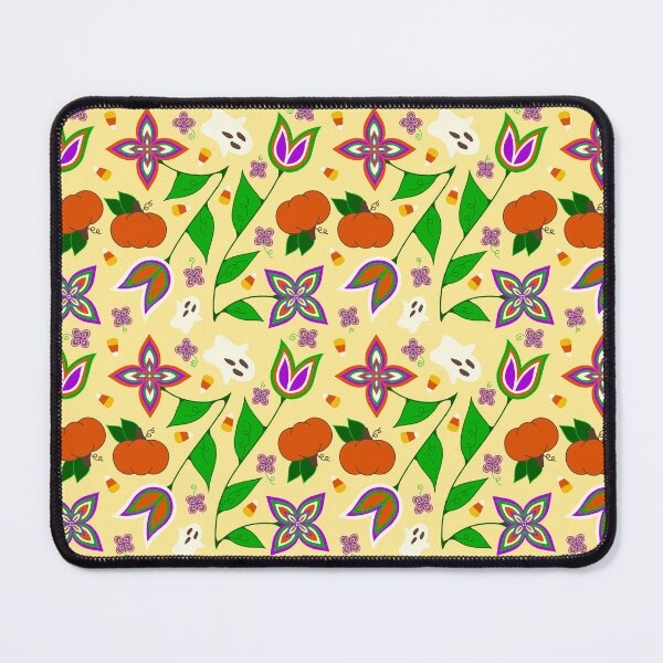 Item preview, Yellow Halloween Floral designed and sold by Niibidoon.