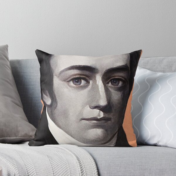 Item preview, English Poet Samuel Taylor Coleridge - orange - illustration  designed and sold by Litstoy.