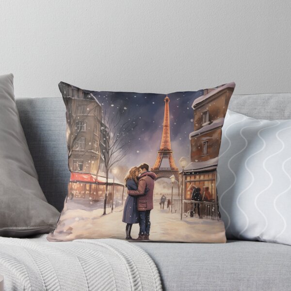 Item preview, Couple In The Snow In Paris designed and sold by Rtymer.