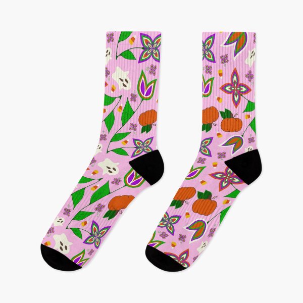 Item preview, Pink Halloween Floral designed and sold by Niibidoon.