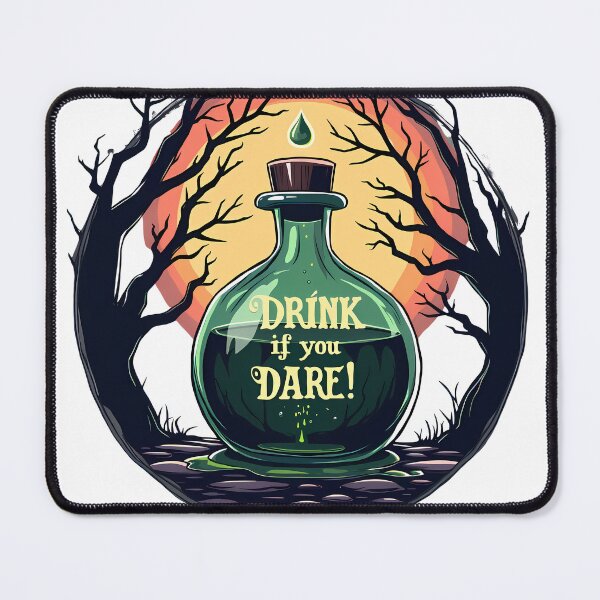 Item preview, Spooky Potion | Drink if you Dare - Bewitched Potion used by Witches and Draculas designed and sold by TheInkyOwl-TIO.