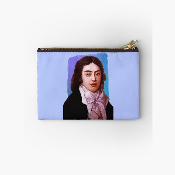 Item preview, English Poet Samuel Taylor Coleridge - blue - illustration  designed and sold by Litstoy.