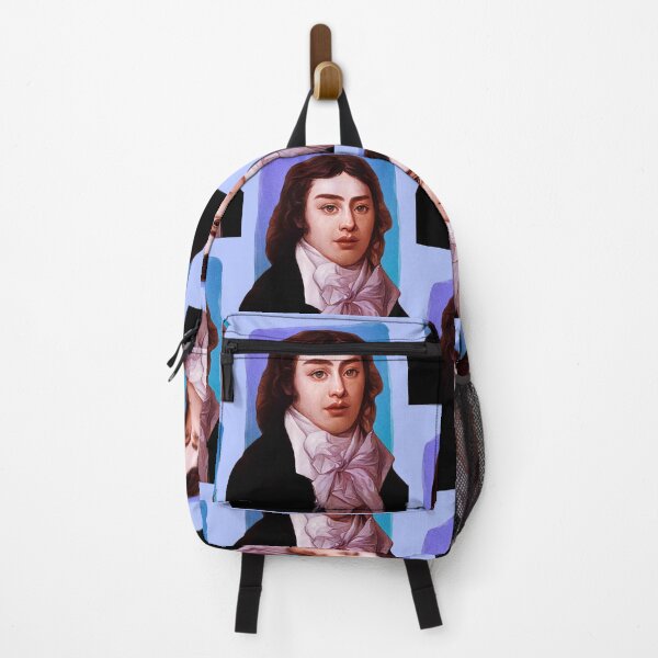 Item preview, English Poet Samuel Taylor Coleridge - blue - illustration  designed and sold by Litstoy.