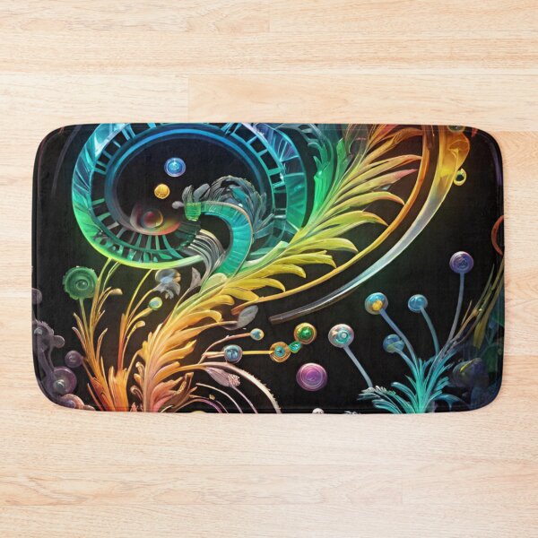 Item preview, Swirling Shapes and Floral Elements designed and sold by masabo.