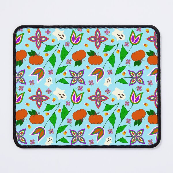 Item preview, Blue Halloween Floral designed and sold by Niibidoon.