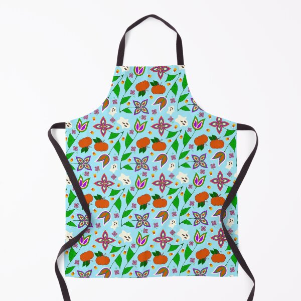 Item preview, Blue Halloween Floral designed and sold by Niibidoon.