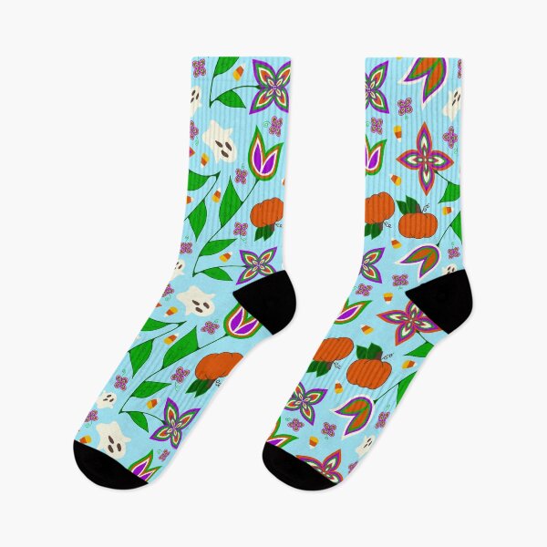 Item preview, Blue Halloween Floral designed and sold by Niibidoon.