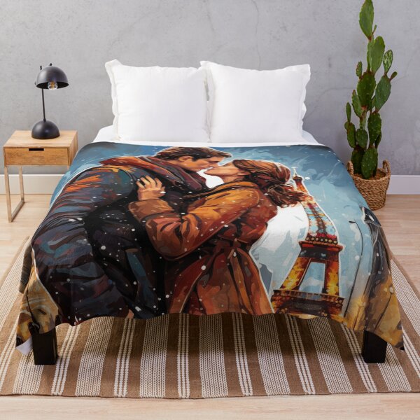 Item preview, Couple In The Snow In Paris designed and sold by Rtymer.
