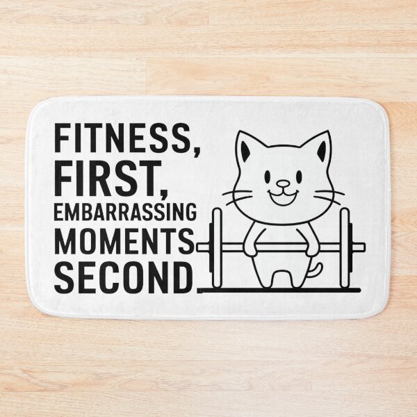 Item preview, Fitness first embarrassing moments second fat cat design  designed and sold by RAZ1995.