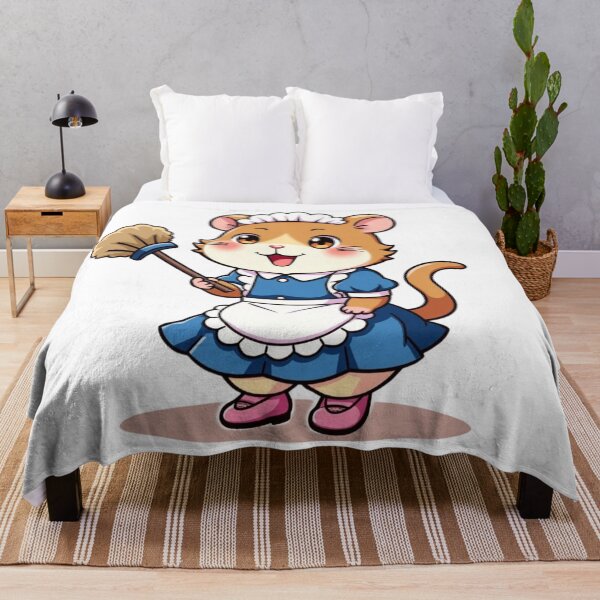 Artikelvorschau, Chibi Kawaii Dienstmädchen Hamster entworfen und verkauft von BlissfulPrintz.