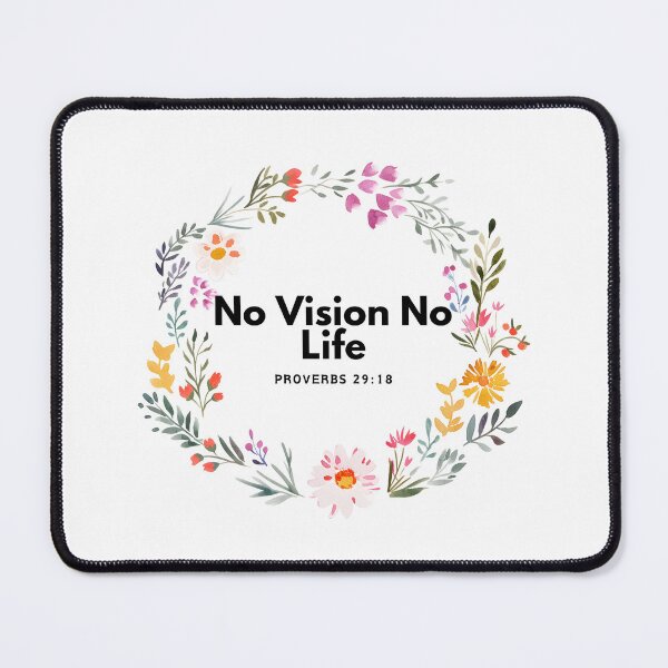Item preview, No Vision No Life - Proverbs 29:18 designed and sold by ebocraft.