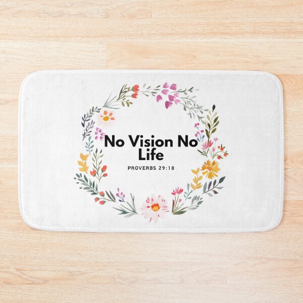 Item preview, No Vision No Life - Proverbs 29:18 designed and sold by ebocraft.