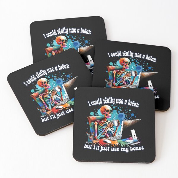 Item preview, Sarcastic Skeletons Collection – Dark Humor Designs for T-Shirts, Mugs, Stickers & More designed and sold by artedigital99.