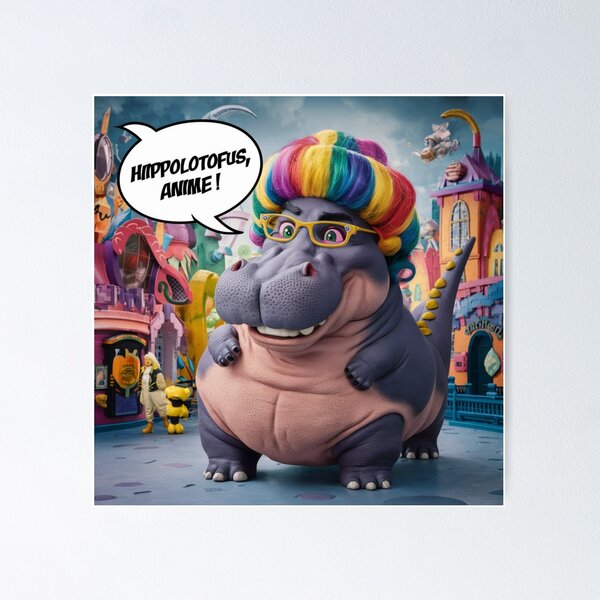 Item preview, Funny hippolotofus designed and sold by Obinne.