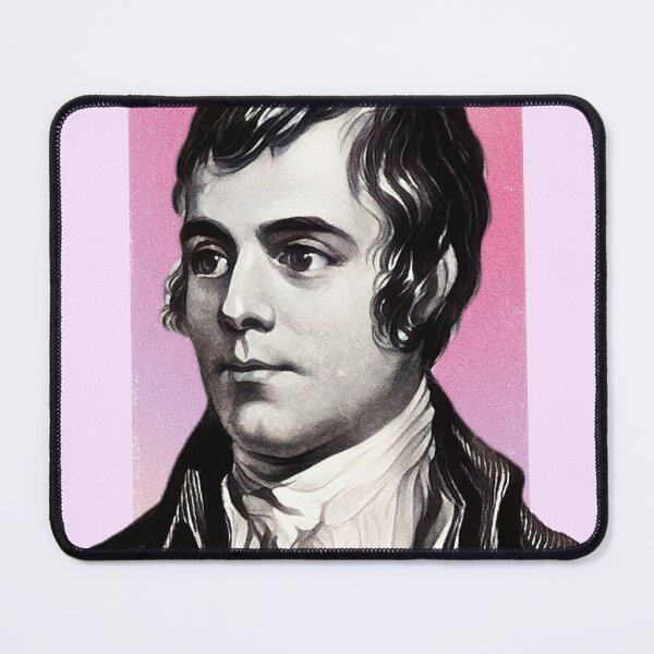 Item preview, Scottish Poet Robert Burns - pink - illustration  designed and sold by Litstoy.