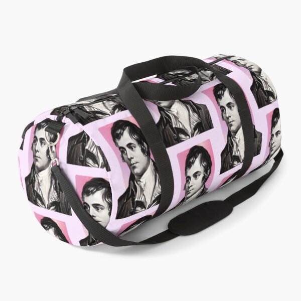 Item preview, Scottish Poet Robert Burns - pink - illustration  designed and sold by Litstoy.