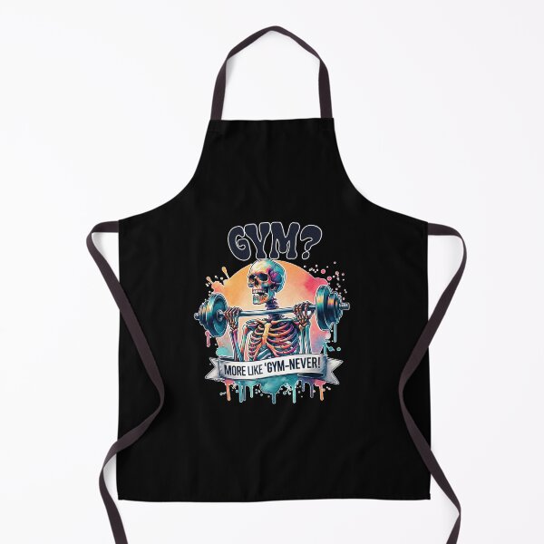 Item preview, Humorous Skeleton – "Gym? More Like 'Gym-never'!" Funny Design for Apparel, Mugs, Stickers & More designed and sold by artedigital99.