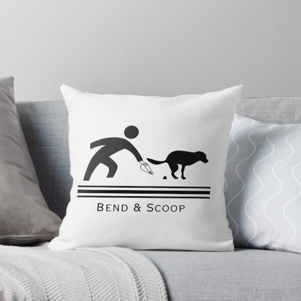 Item preview, Bend and Scoop Pick Up Your Dog's Poop designed and sold by SunandShade.