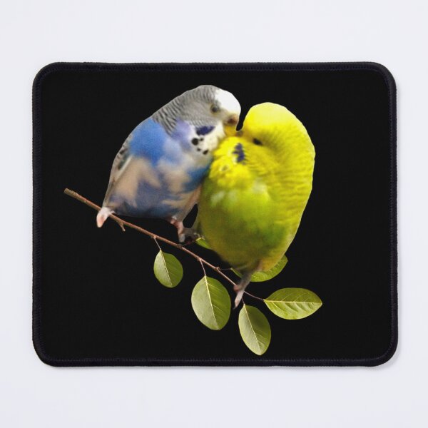Item preview, BUDGIE LOVERS designed and sold by flora-kitty-art.