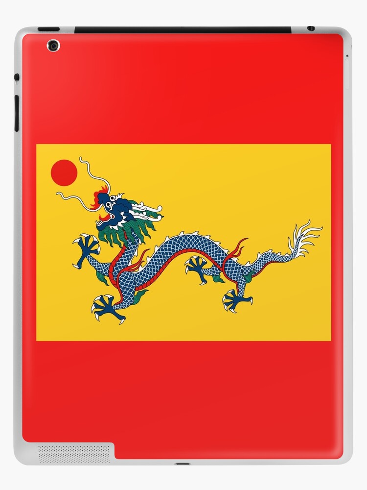 Imperial Yellow Dragon Flag Qing Dynasty China 大清国旗 Ipad Case Skin By Martstore Redbubble