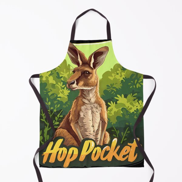 Item preview, "Hop Pocket Kangaroo - Jump into Style!" designed and sold by Art-Vortex-fr.