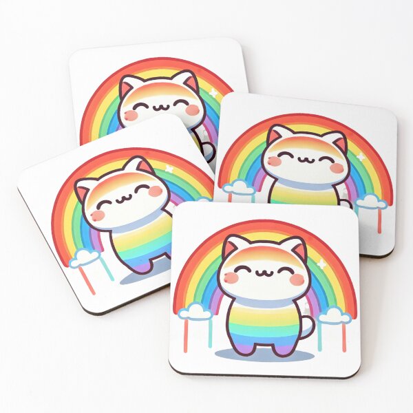 Item preview, Rainbow Joy Kitty designed and sold by PPBliss.