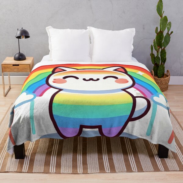 Item preview, Rainbow Joy Kitty designed and sold by PPBliss.