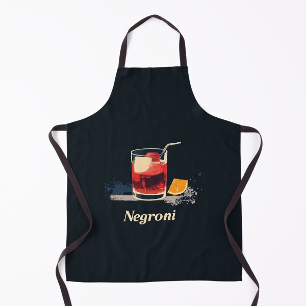 Item preview, Classic Negroni Cocktail Illustration - Vintage Style designed and sold by Retro Travel Design.