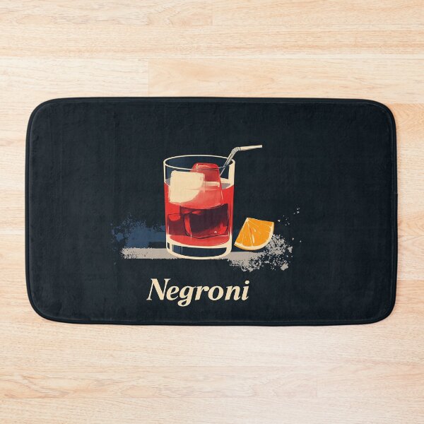 Item preview, Classic Negroni Cocktail Illustration - Vintage Style designed and sold by Retro Travel Design.