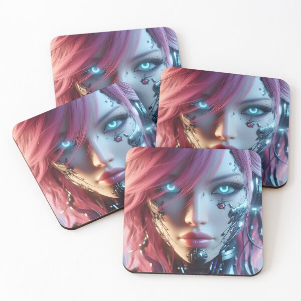 Item preview, Cyberpunk Girl designed and sold by GalleryBrisArt.