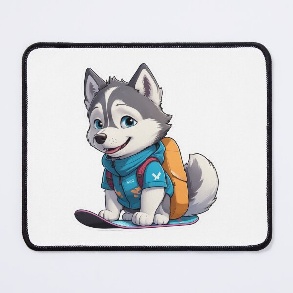 Item preview, Snowboard Dog, Husky designed and sold by Krieghorn.