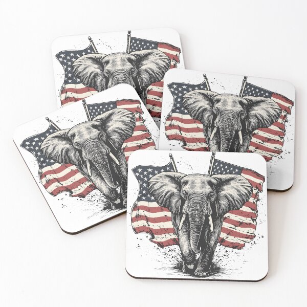 Item preview, Gifts for Election Republican Elephant designed and sold by Tee-Den.