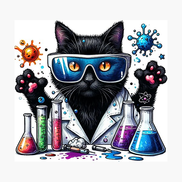 Item preview, Science Cat designed and sold by HaydenMillepied.