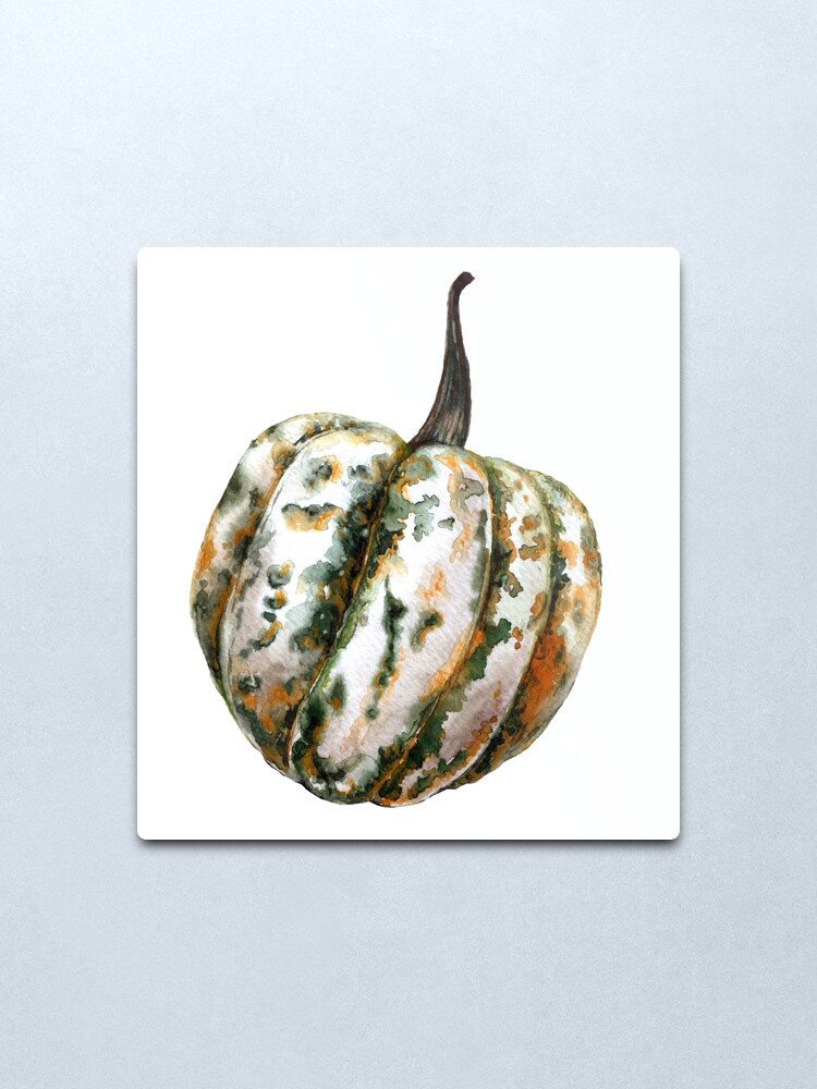 Alternate view of Pumpkin Metal Print